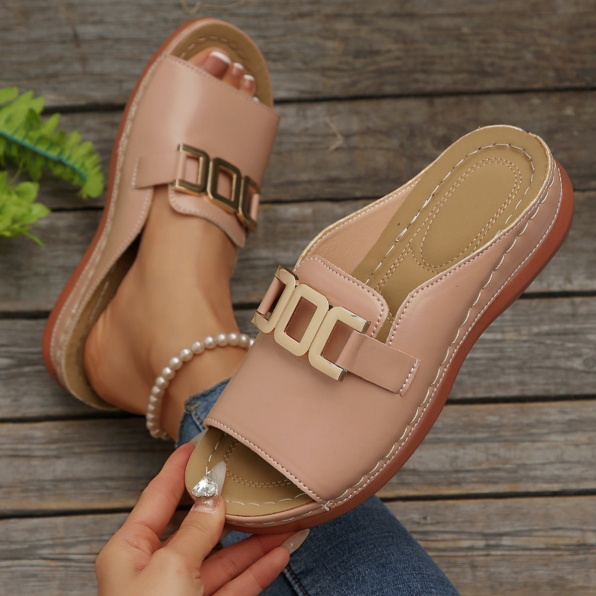 Warm Woven Sandals