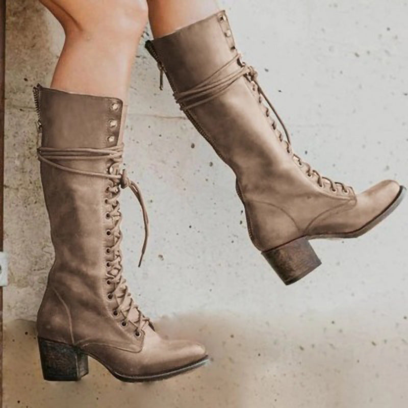 Natural Ankle Boots