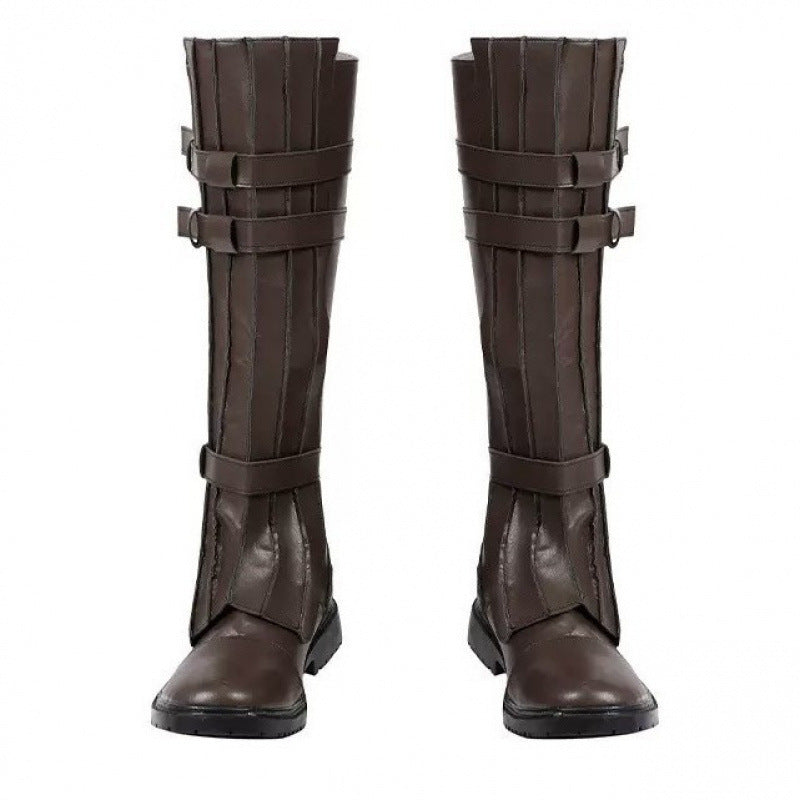 Walking Buckled Boots