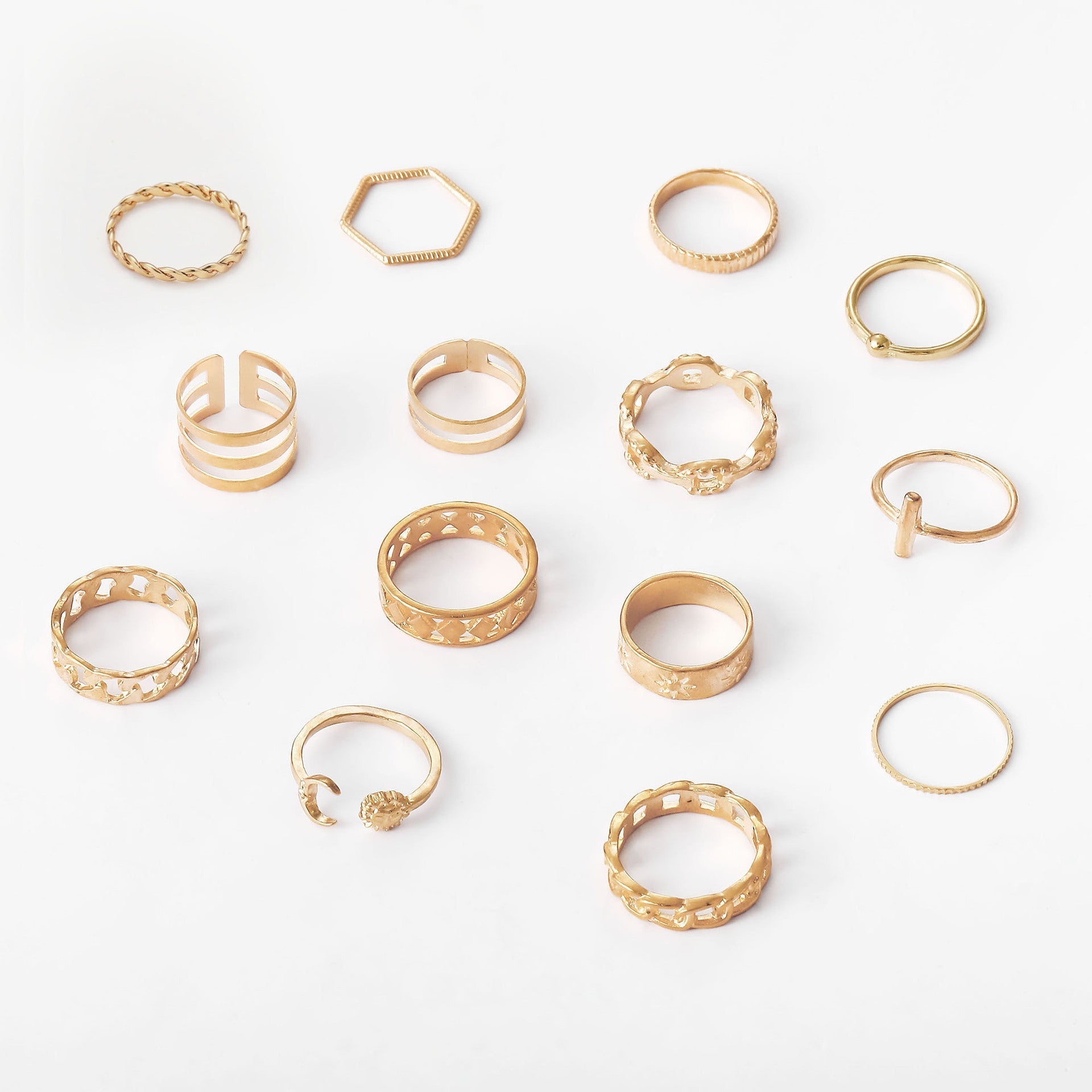 Natural Striped Set