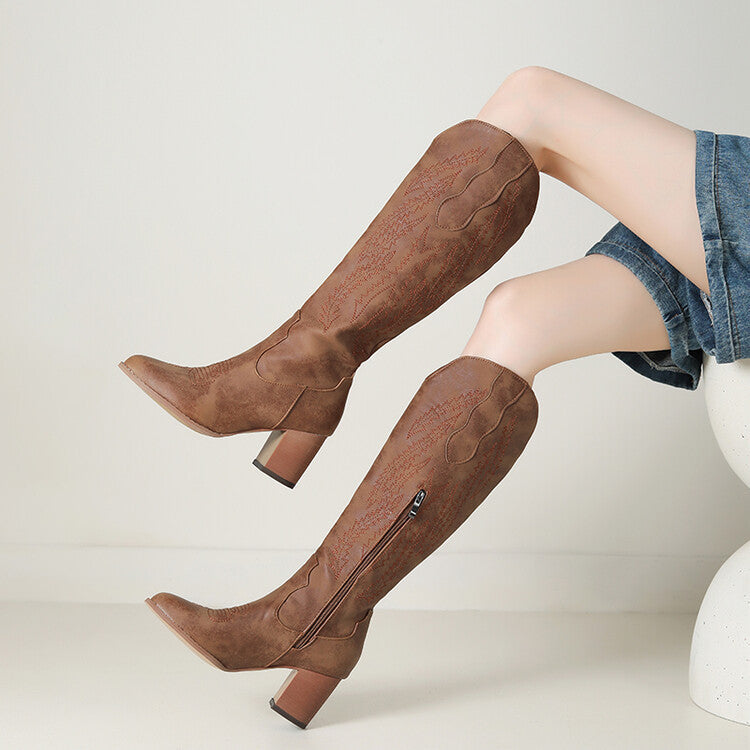 Casual Buckled Boots