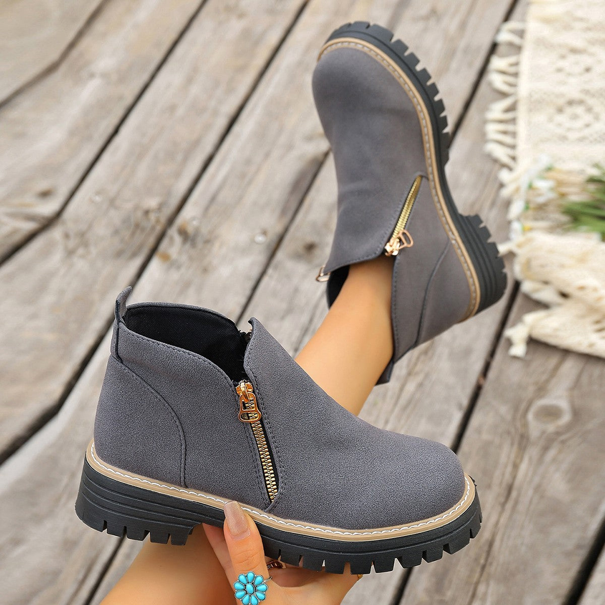 Timeless Side-Zip Boots
