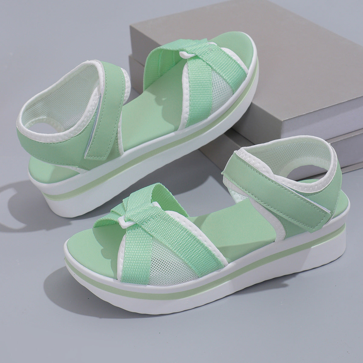 Warm Metallic Sandals