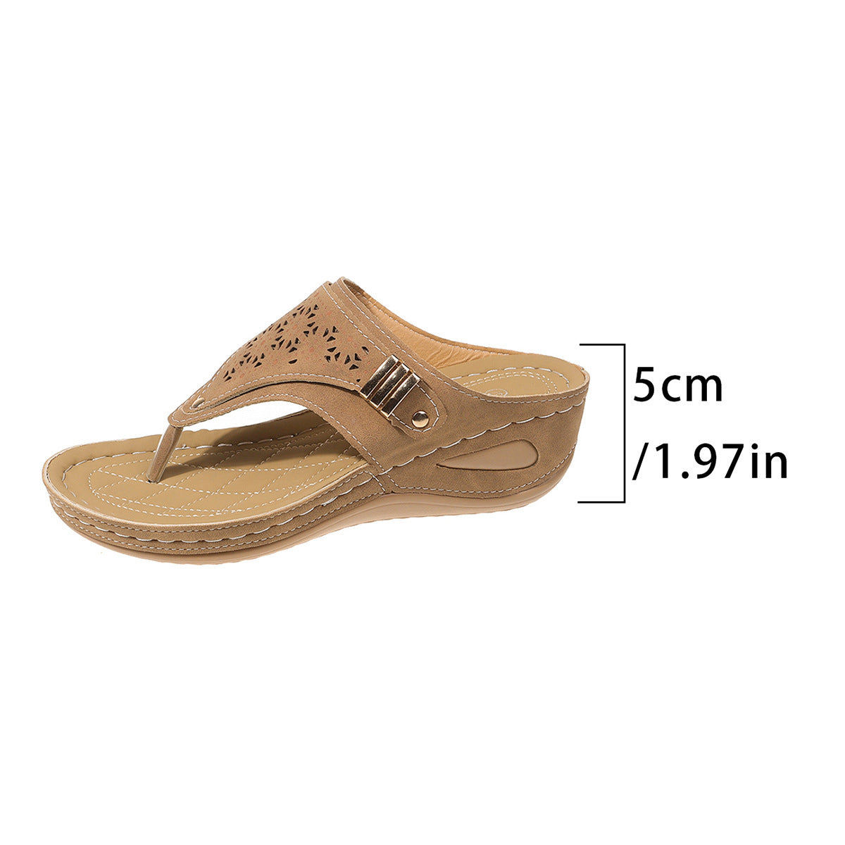 Summer Metallic Sandals