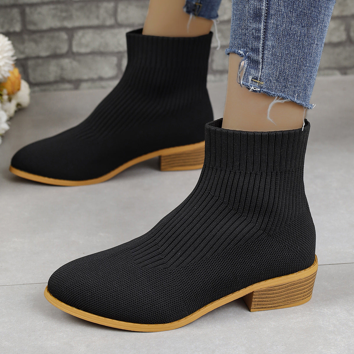 Weekend Textured Boots