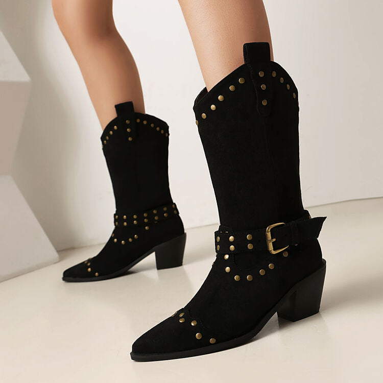 Comfortable Pointed Boots