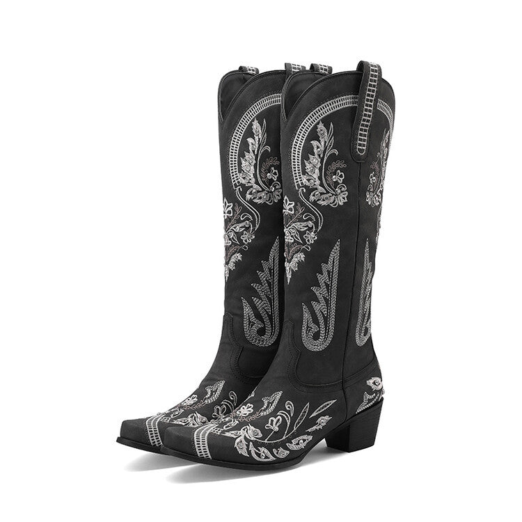 Relaxed Pointed Boots