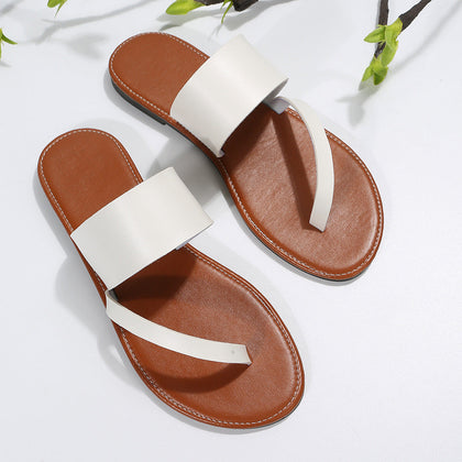 Relaxed Buckled Sandals