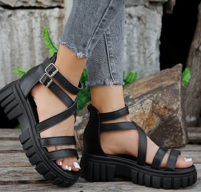 Comfortable Heeled Sandals