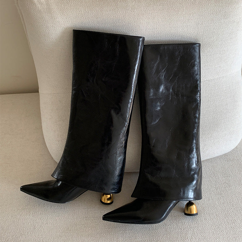 Beach Heeled Boots