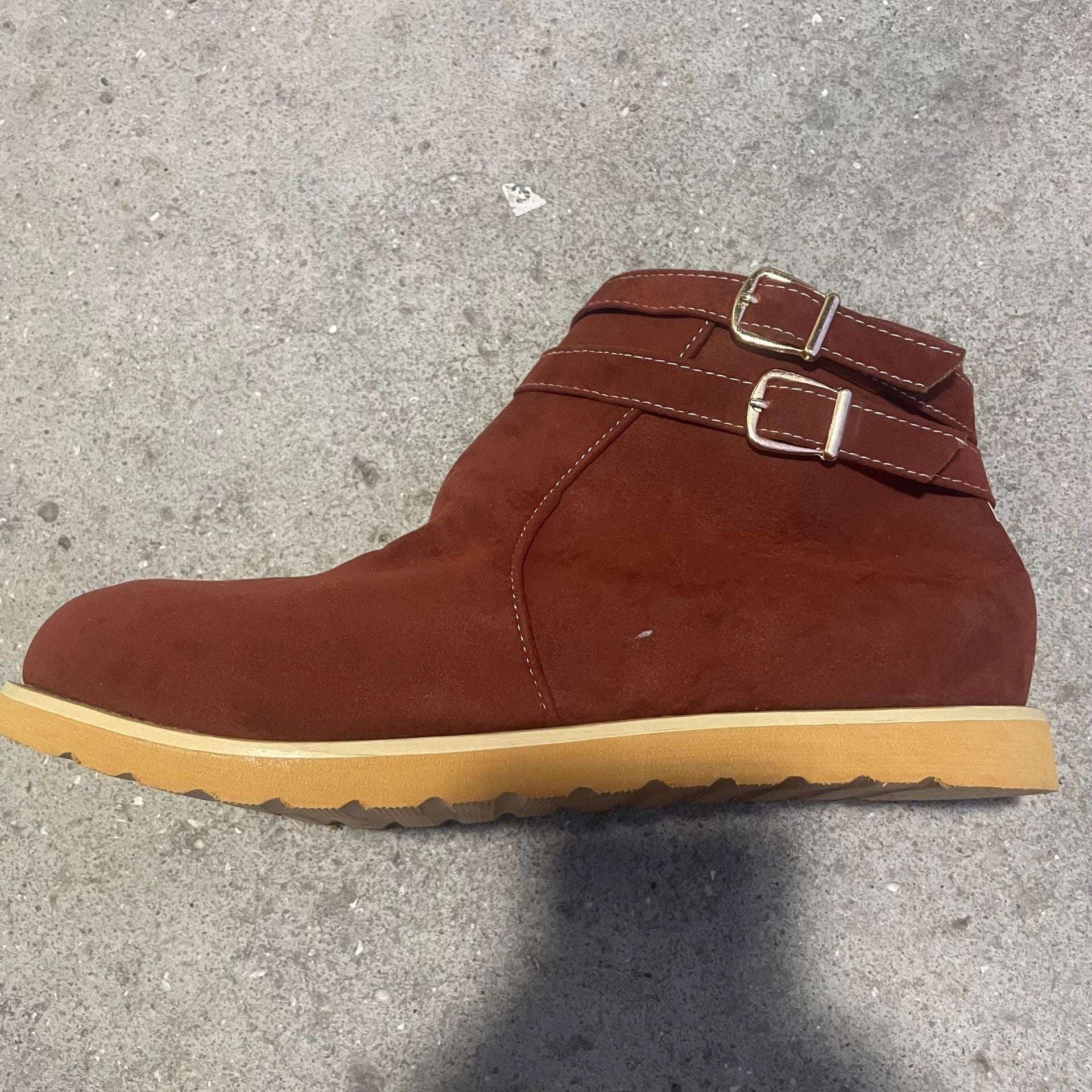 Warm Faux-Suede Boots