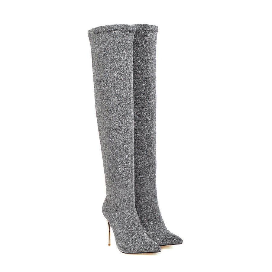 Minimal Heeled Boots