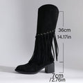 Casual Textured Boots