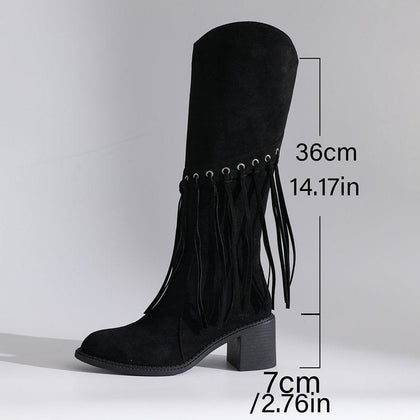 Casual Textured Boots