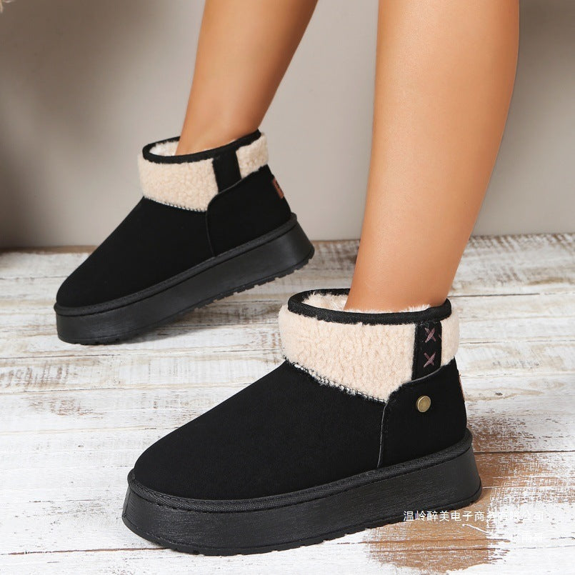 Beach Block-Heel Boots