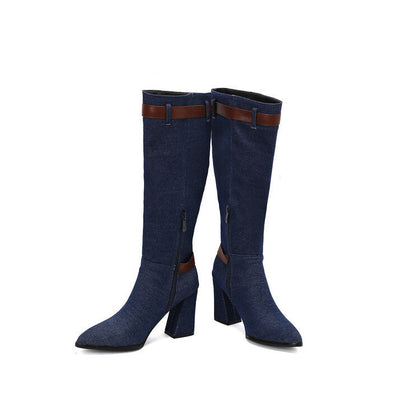 Airy Heeled Boots