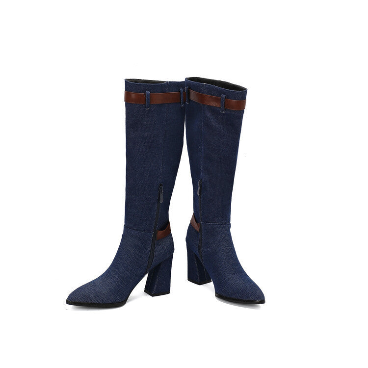 Airy Heeled Boots