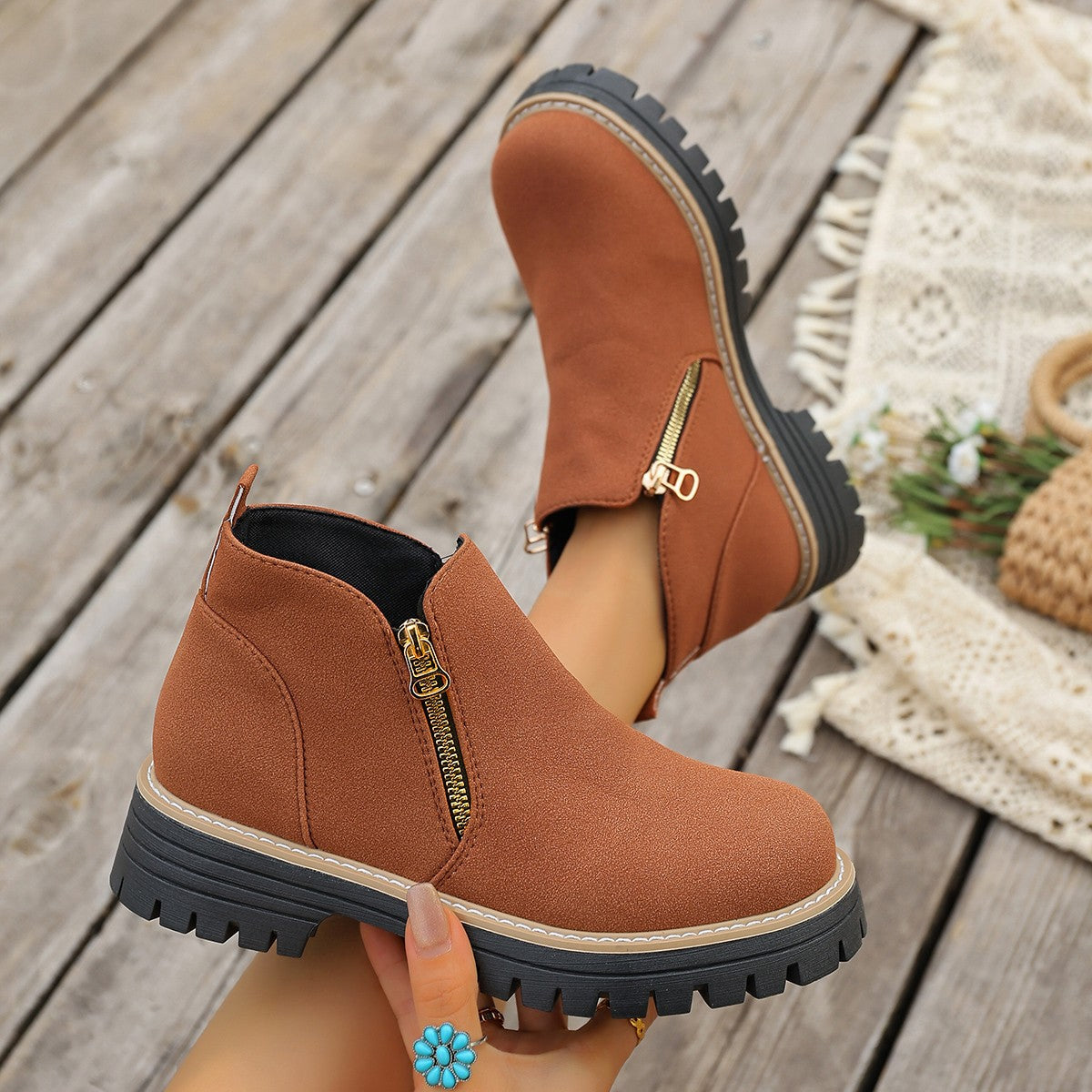 Timeless Side-Zip Boots