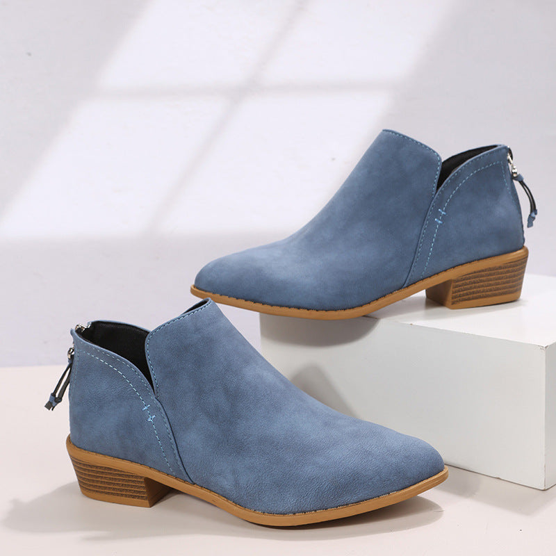 Breezy Zip-Up Boots