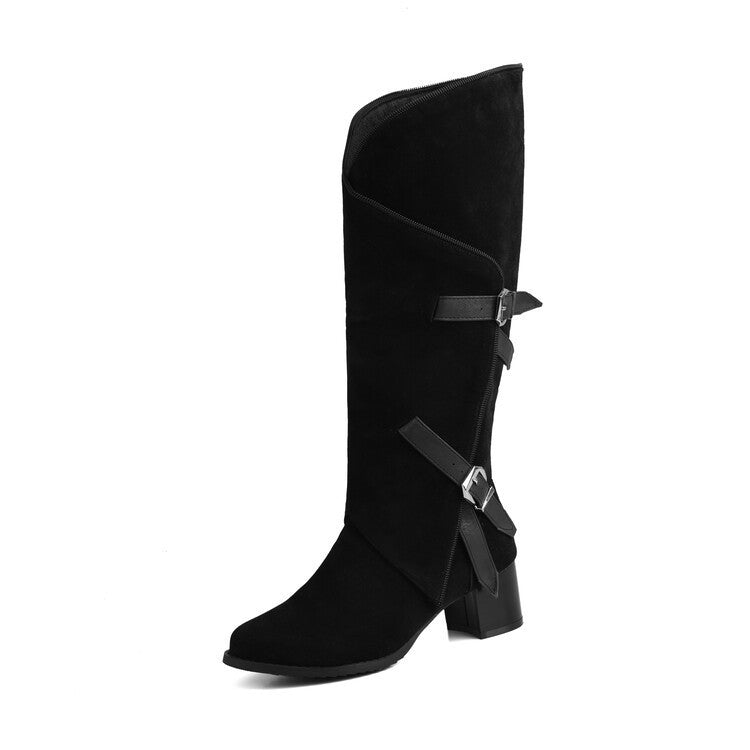 Summer Block-Heel Boots