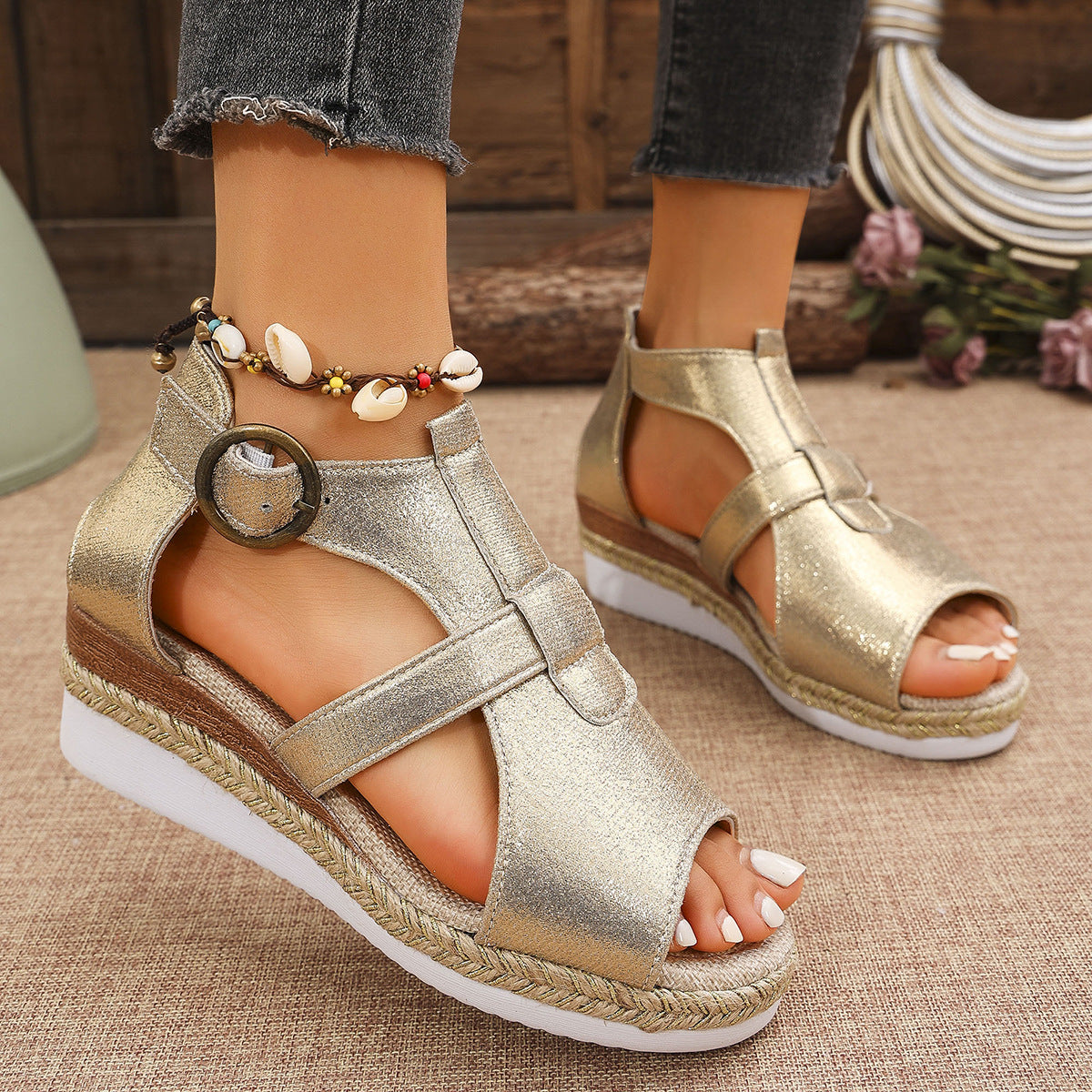 Walking Woven Sandals