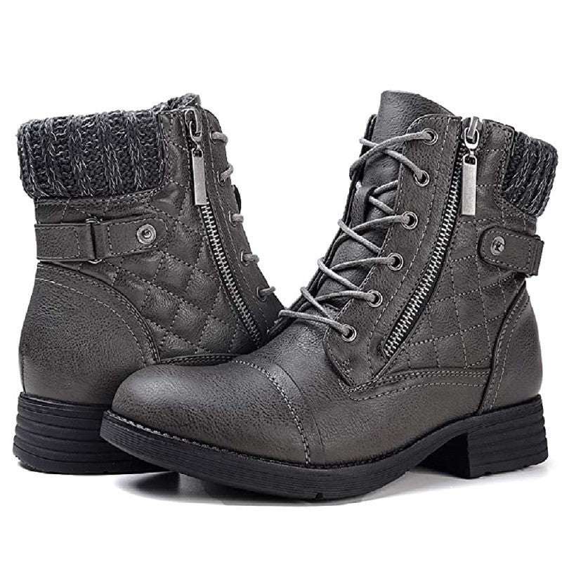 Clean Textured Boots
