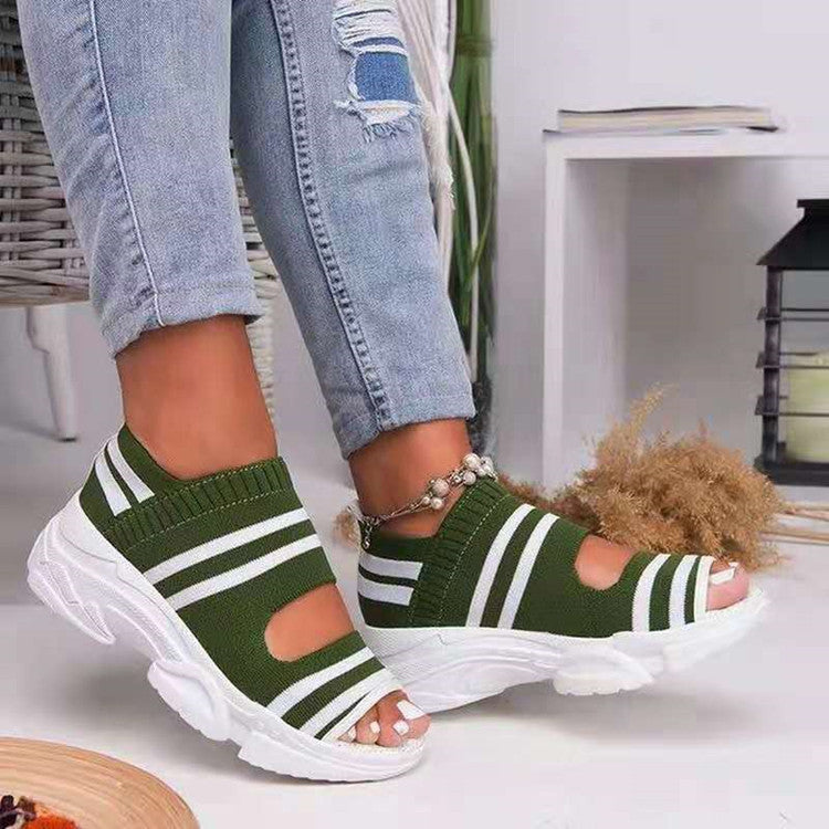 Warm Platform Sandals