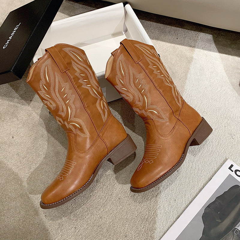 Comfortable Side-Zip Boots