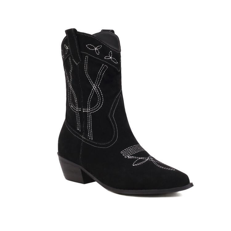 Modern Heeled Boots
