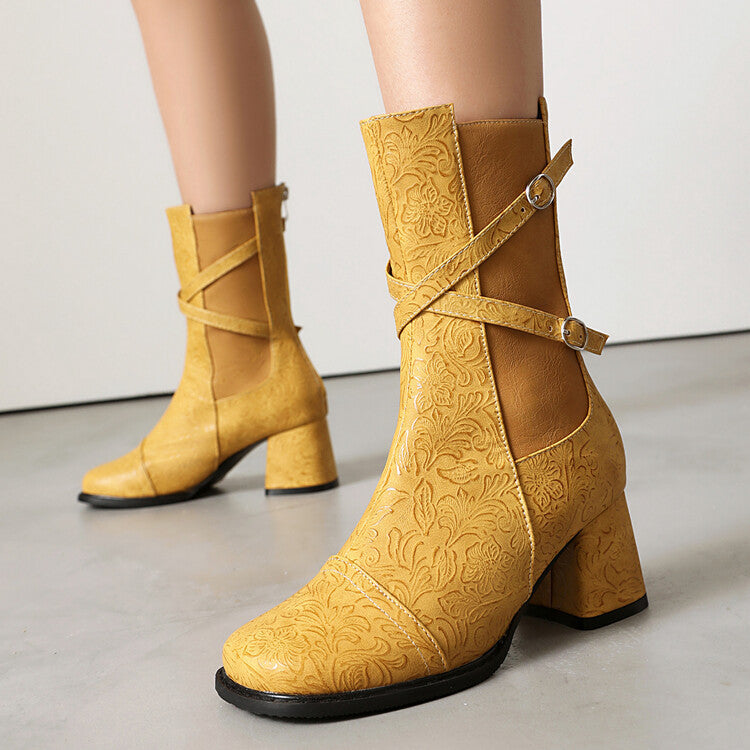 Airy Side-Zip Boots