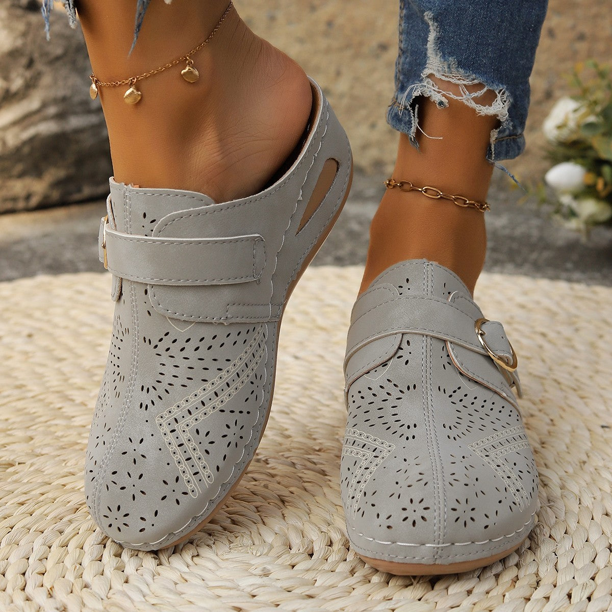 Warm Heeled Sandals