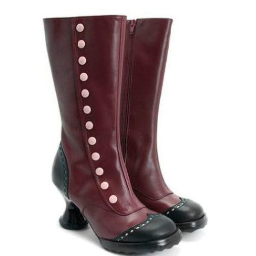 Minimal Knee-High Boots
