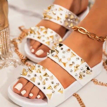 Timeless Metallic Sandals