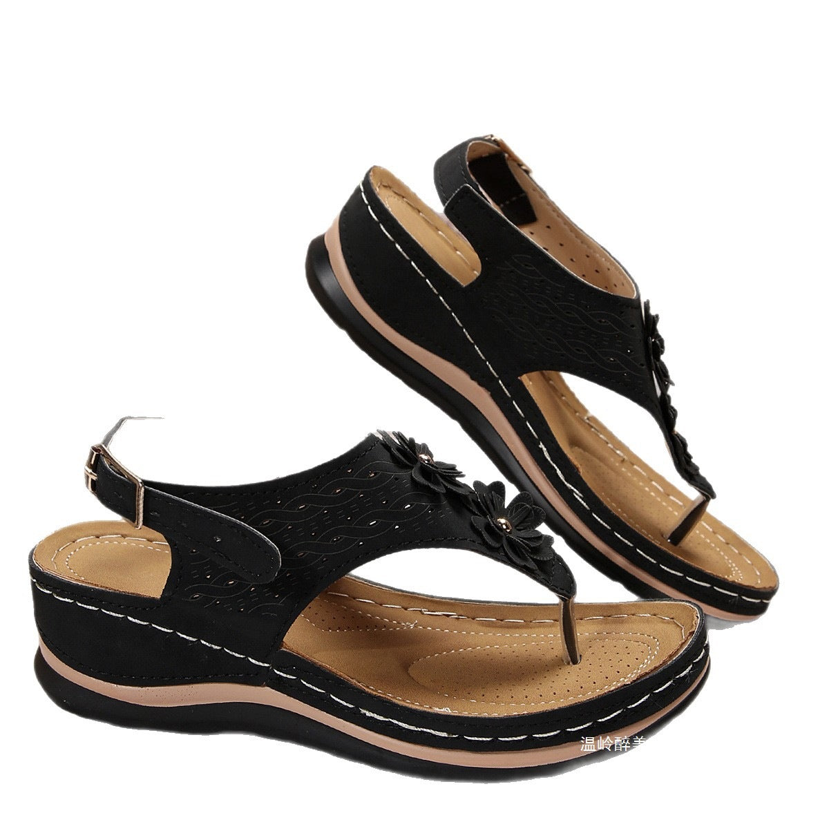 Brunch Buckled Sandals