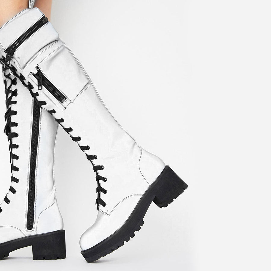 Modern Faux-Suede Boots