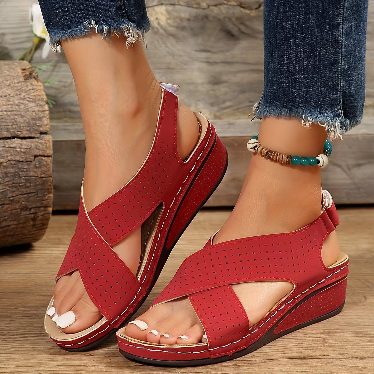 Minimal Leather Sandals