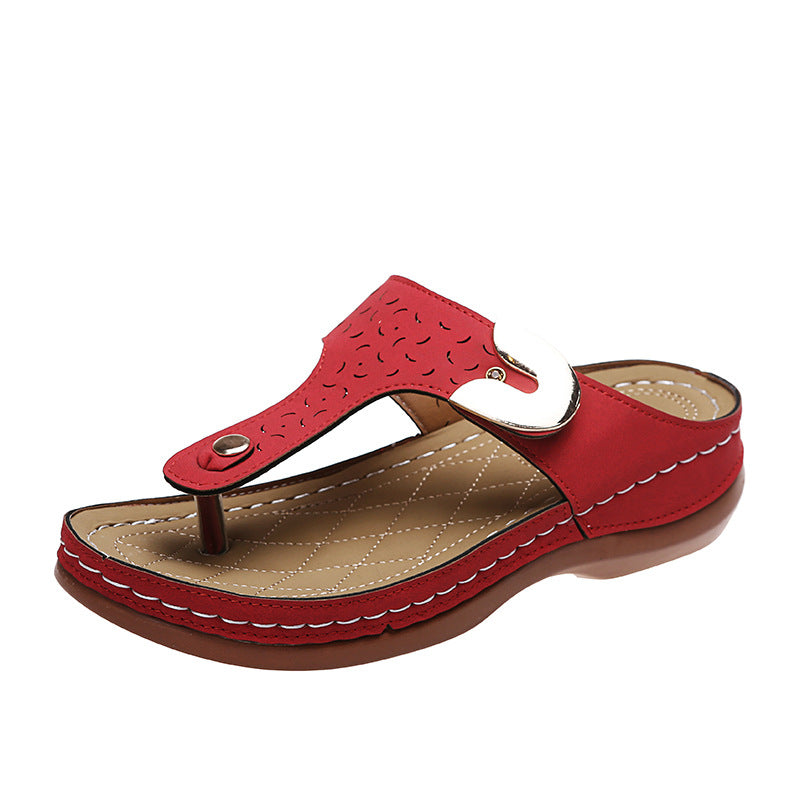 Walking Buckled Sandals