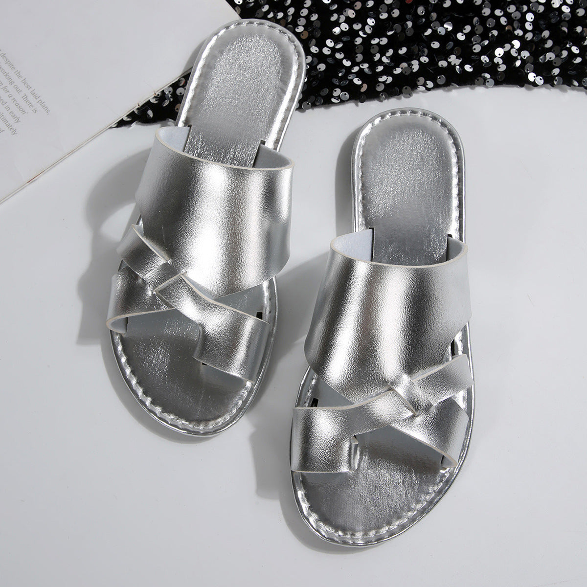 Natural Woven Sandals