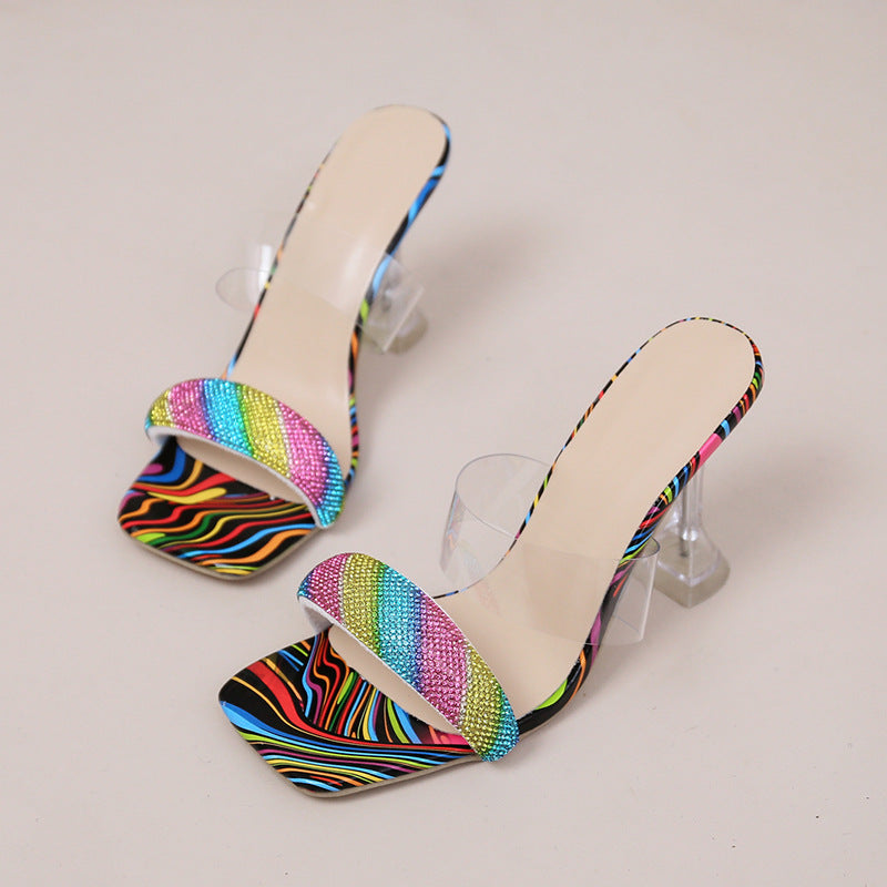 Relaxed Slide Sandals