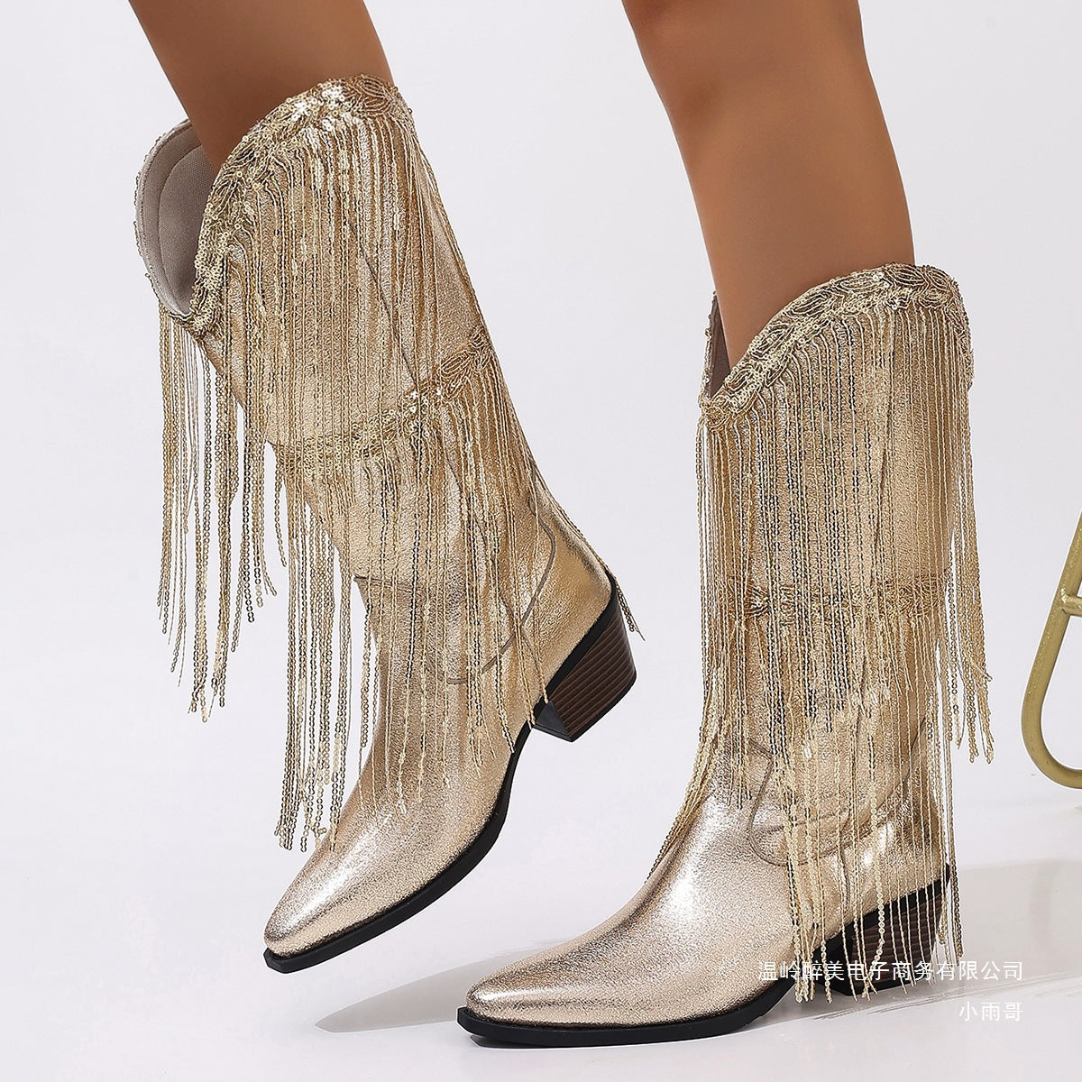 Warm Knee-High Boots