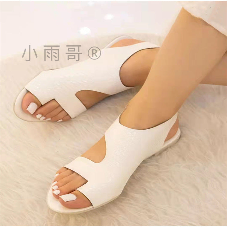 Warm Metallic Sandals