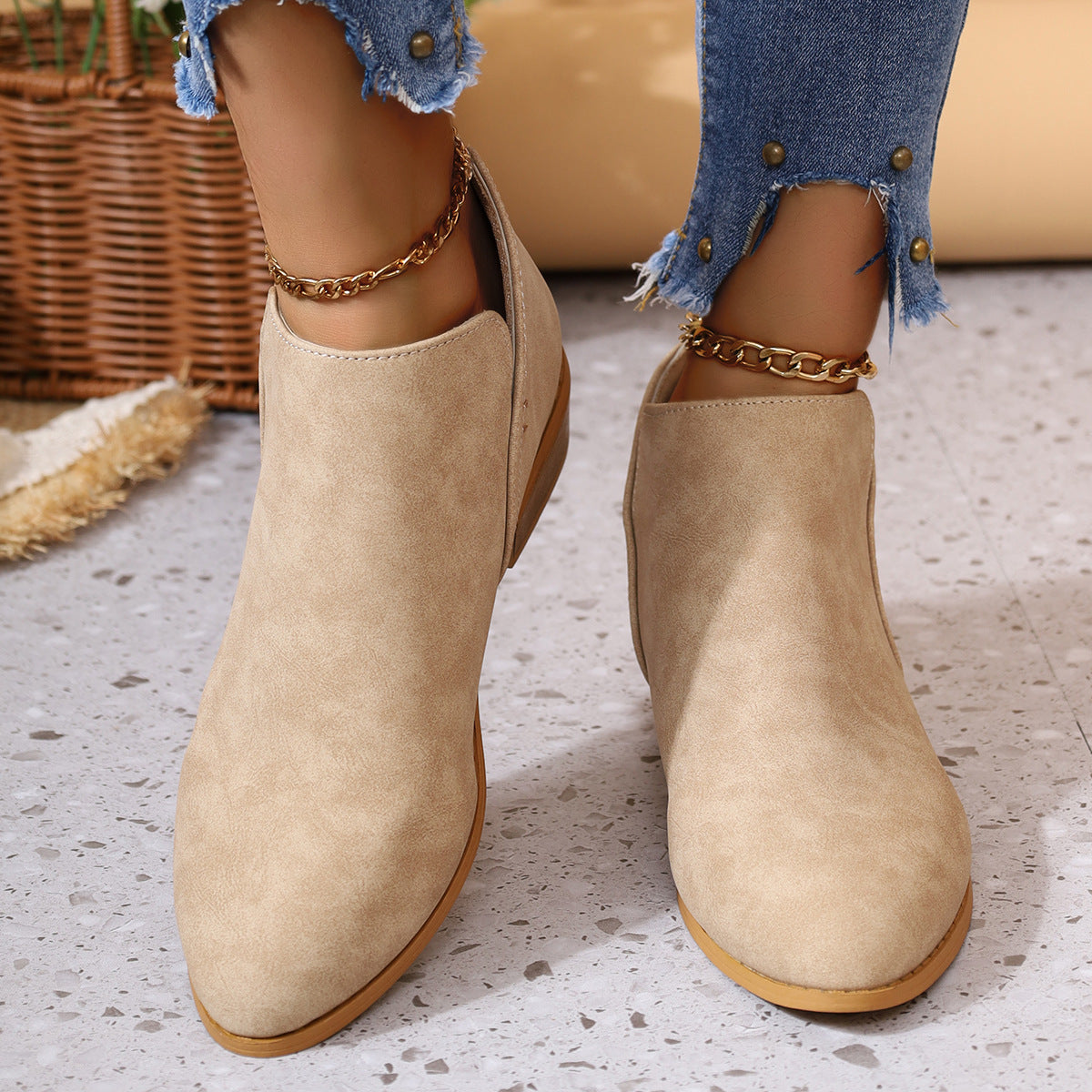 Coastal Block-Heel Boots