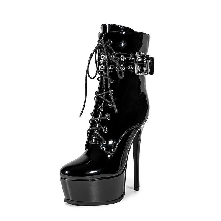 Natural Heeled Boots