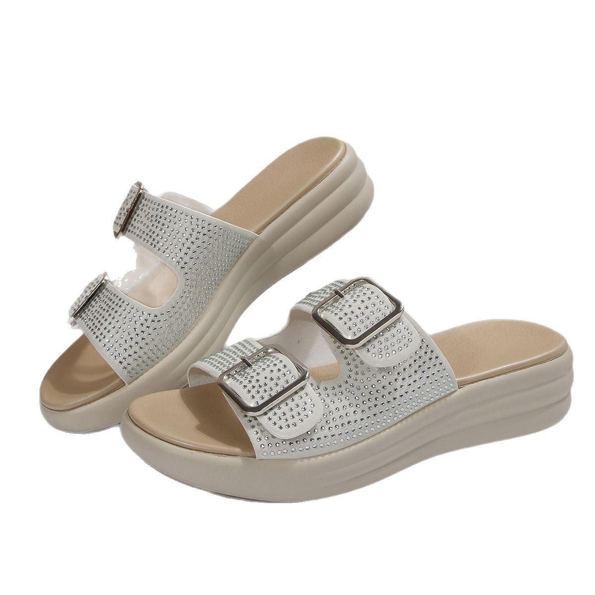 Minimal Lace-Up Sandals