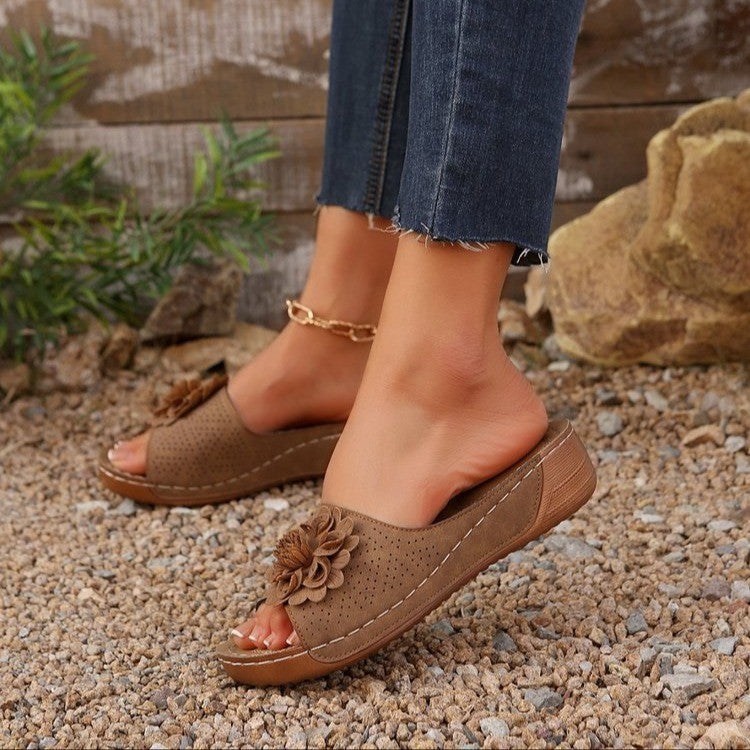 Soft Platform Sandals