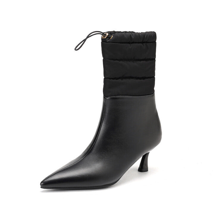Minimal Heeled Boots