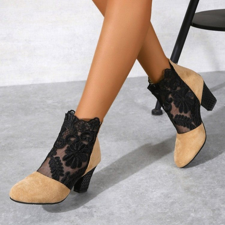 Minimal Zip-Up Boots