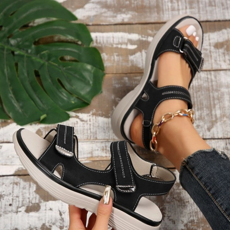 Light Metallic Sandals