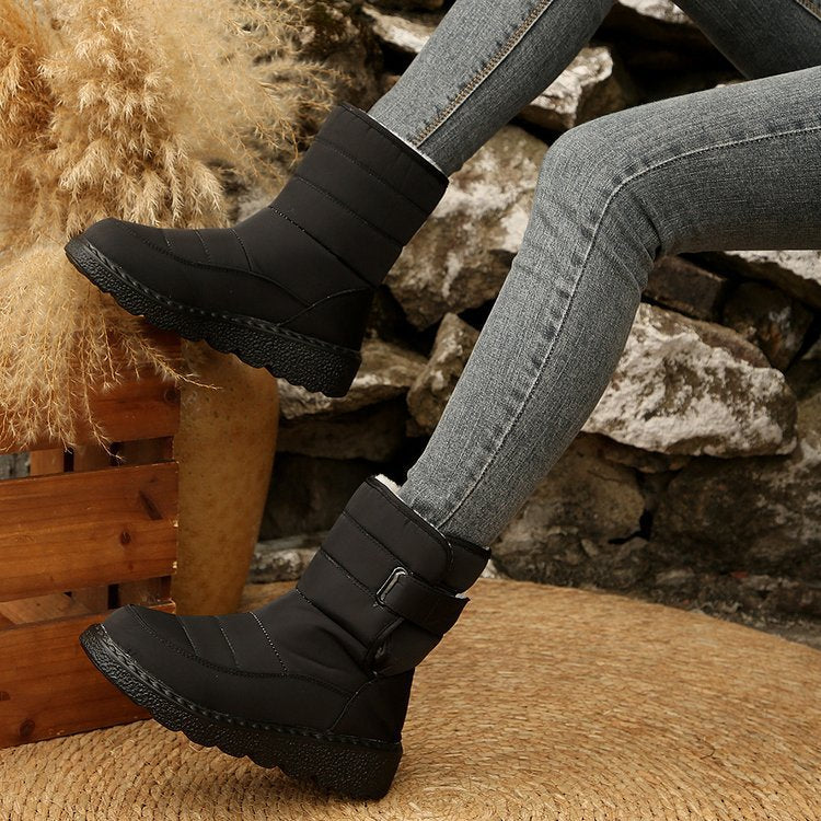 Light Buckled Boots
