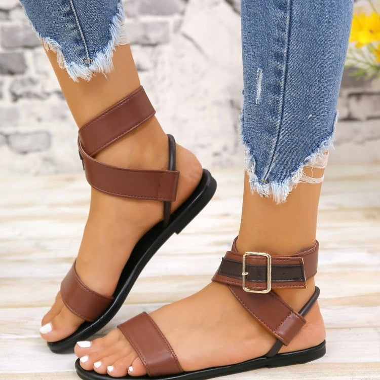 Comfortable Metallic Sandals